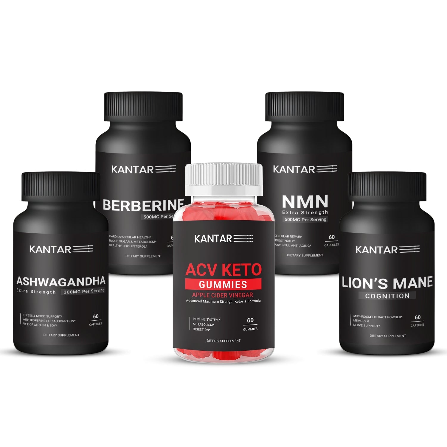 BERBERINE', 'ASHWAGANDHA