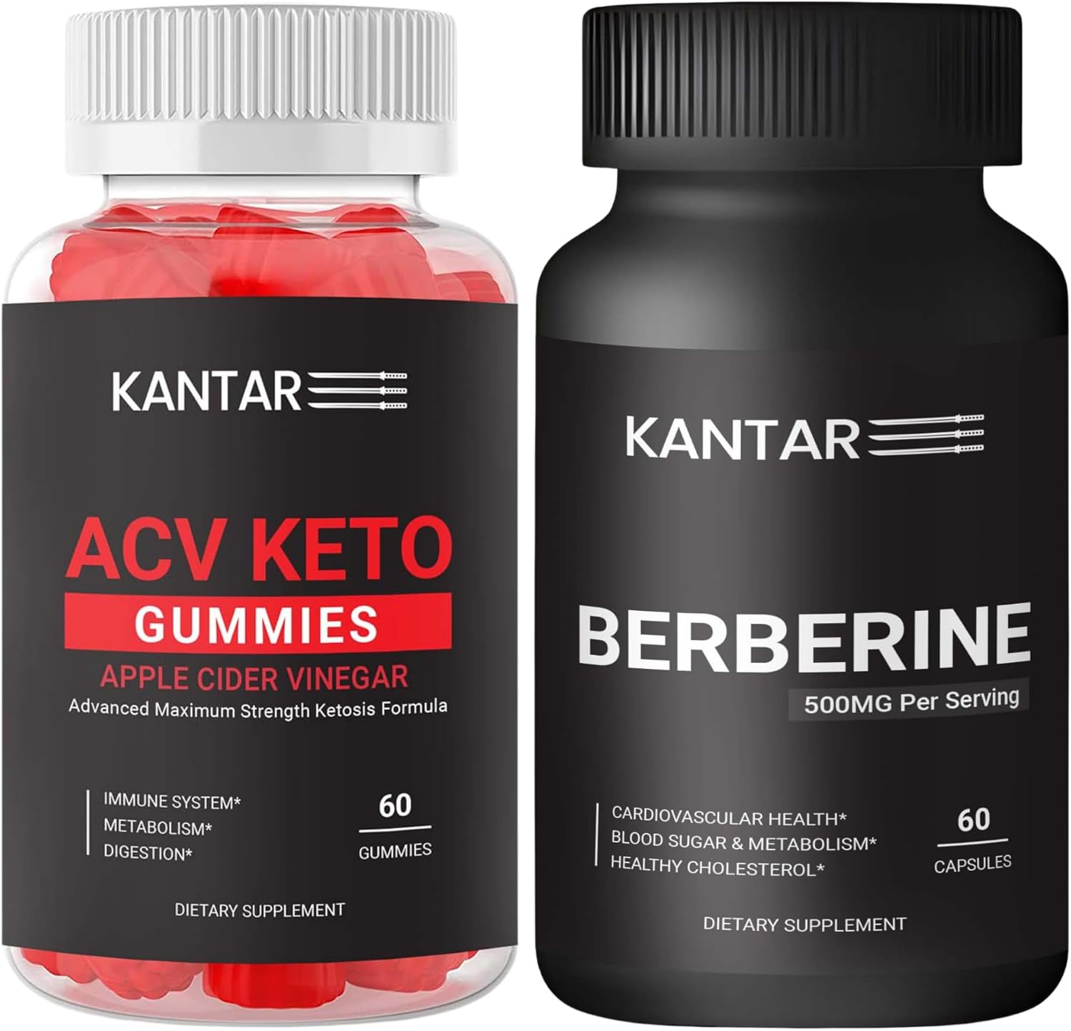 KANTAR Metabolic Reset Pack: Support Metabolism, Digestion & Blood Sugar – Vegan, Non-GMO, Gluten-Free