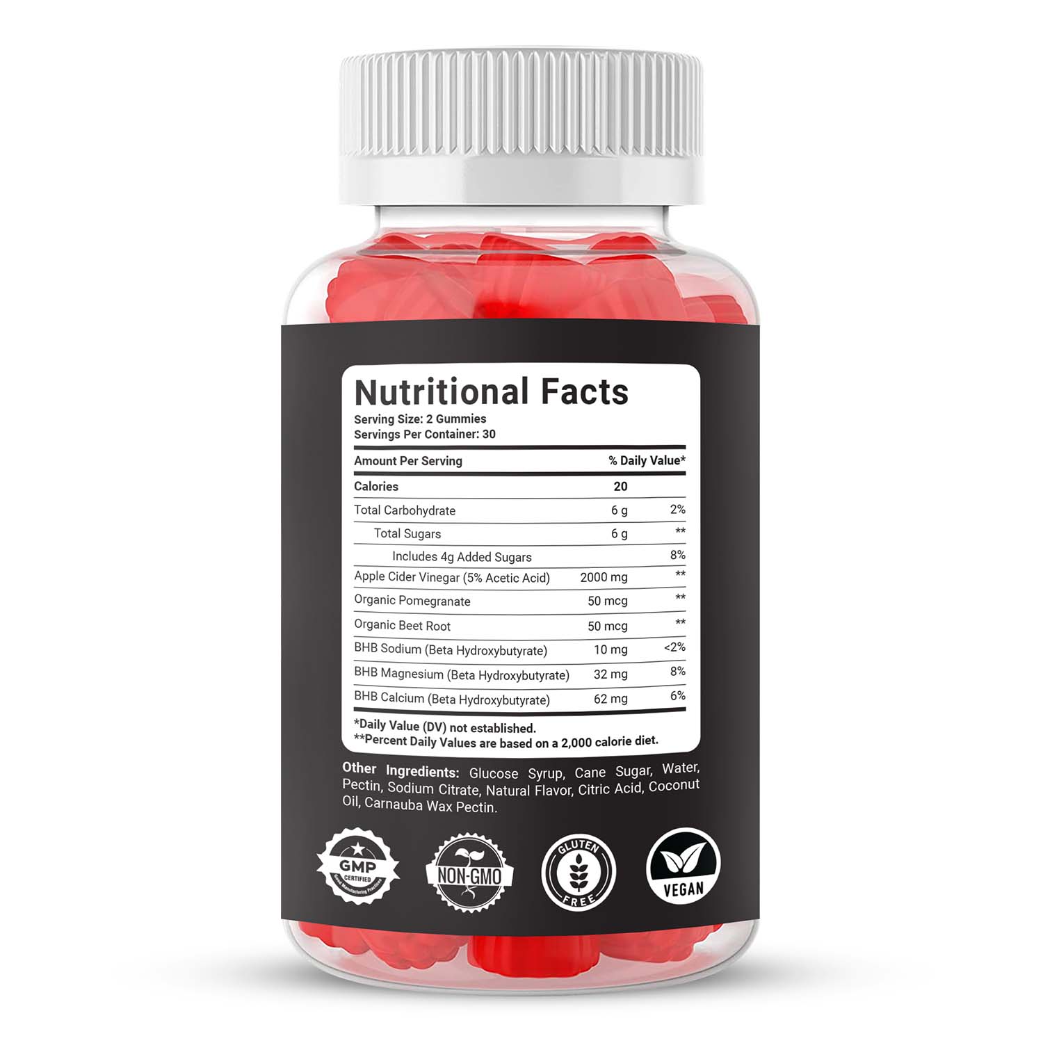 ACV Keto Gummies: Apple Cider Vinegar Gummies - 60 Gummies