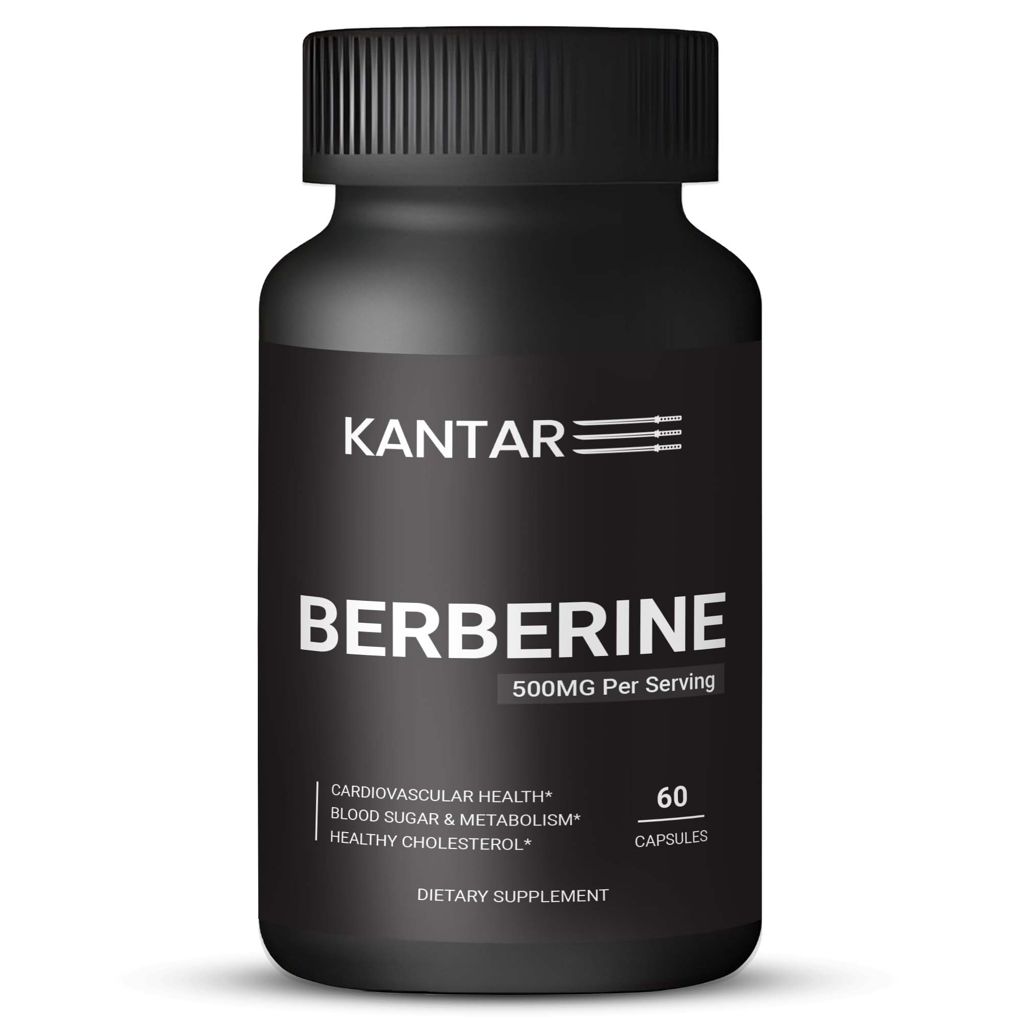 Berberine Supplement 500mg - 60 Capsules